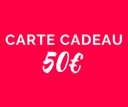 Carte Cadeau 50€